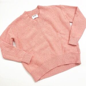 Old Navy pink knit sweater